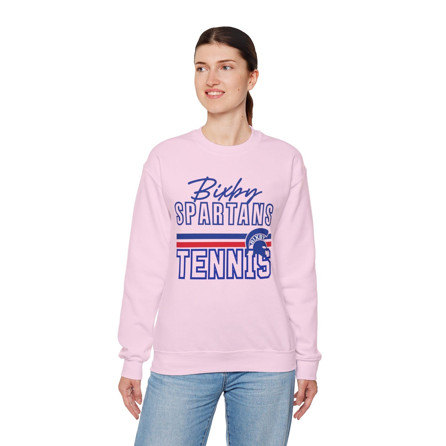 Bixby Spartans Tennis Gildan Sweatshirt