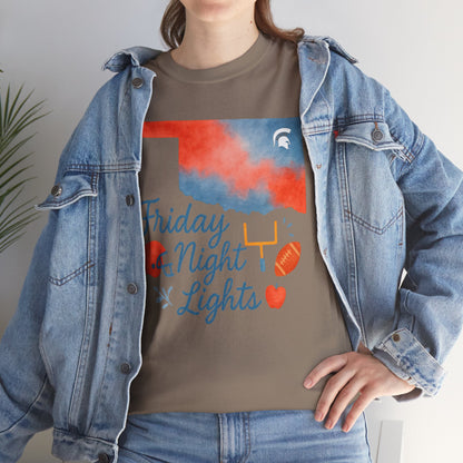 Friday Night Lights Bixby OK Watercolor Gildan Tee
