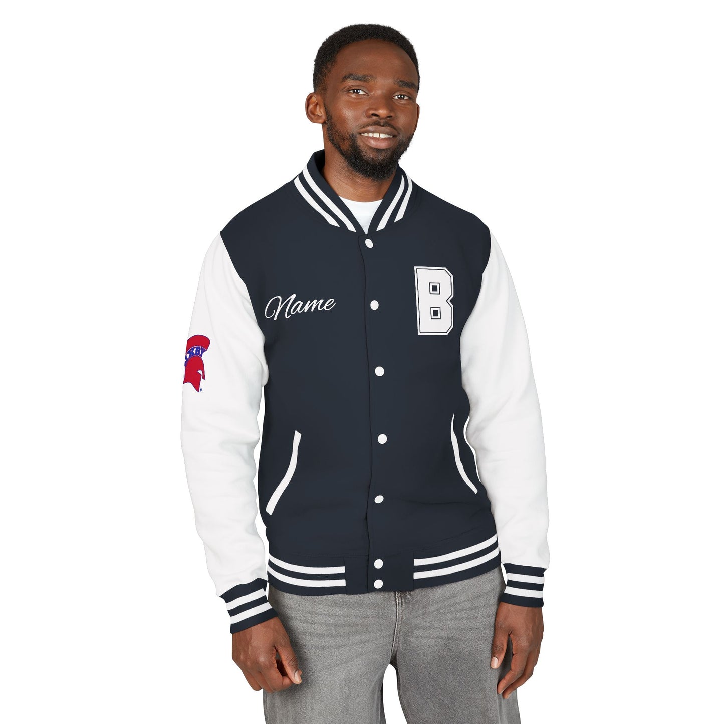 Spartan Unisex Heavyweight Cotton Letterman's Jacket - Fully Customizable