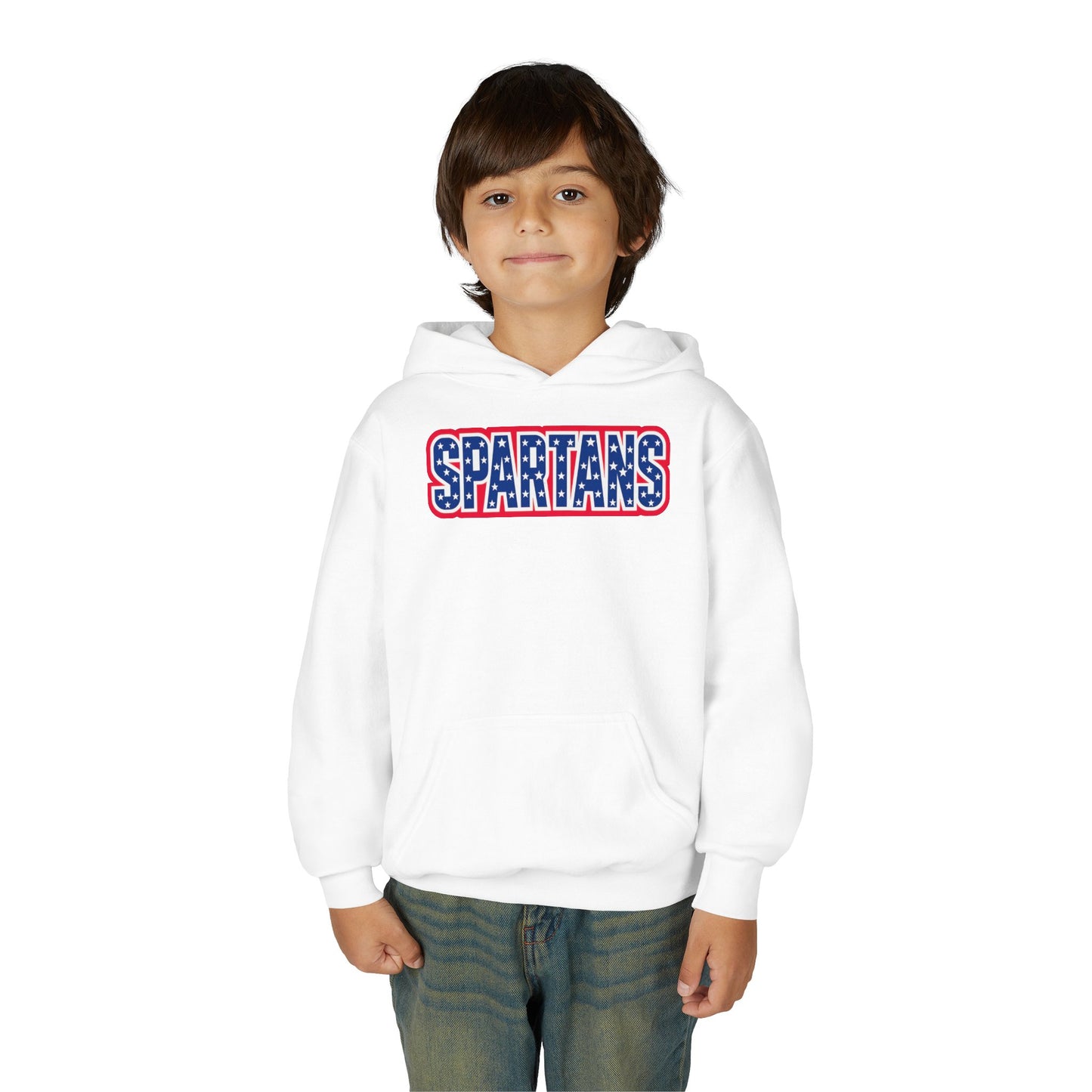 Spartans Patriotic Youth Gildan Hoodie