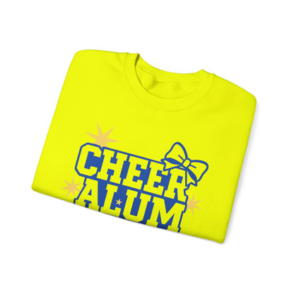 Cheer Alumni With Sleeve Print Gildan Sweatshirt