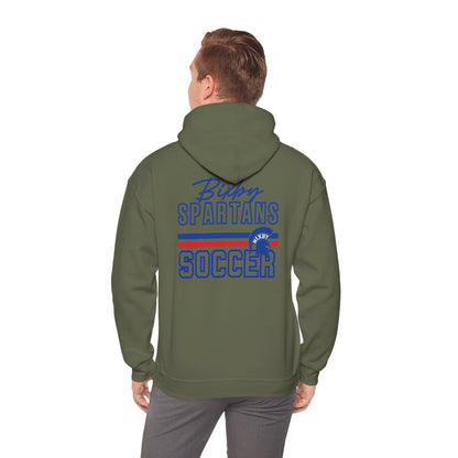 Bixby Spartans Soccer Gildan Hoodie
