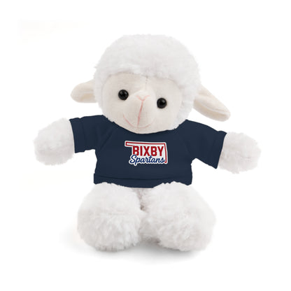 Bixby Oklahoma Spartan Stuffed Animal Logo
