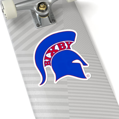 Spartan Blue Logo Sticker