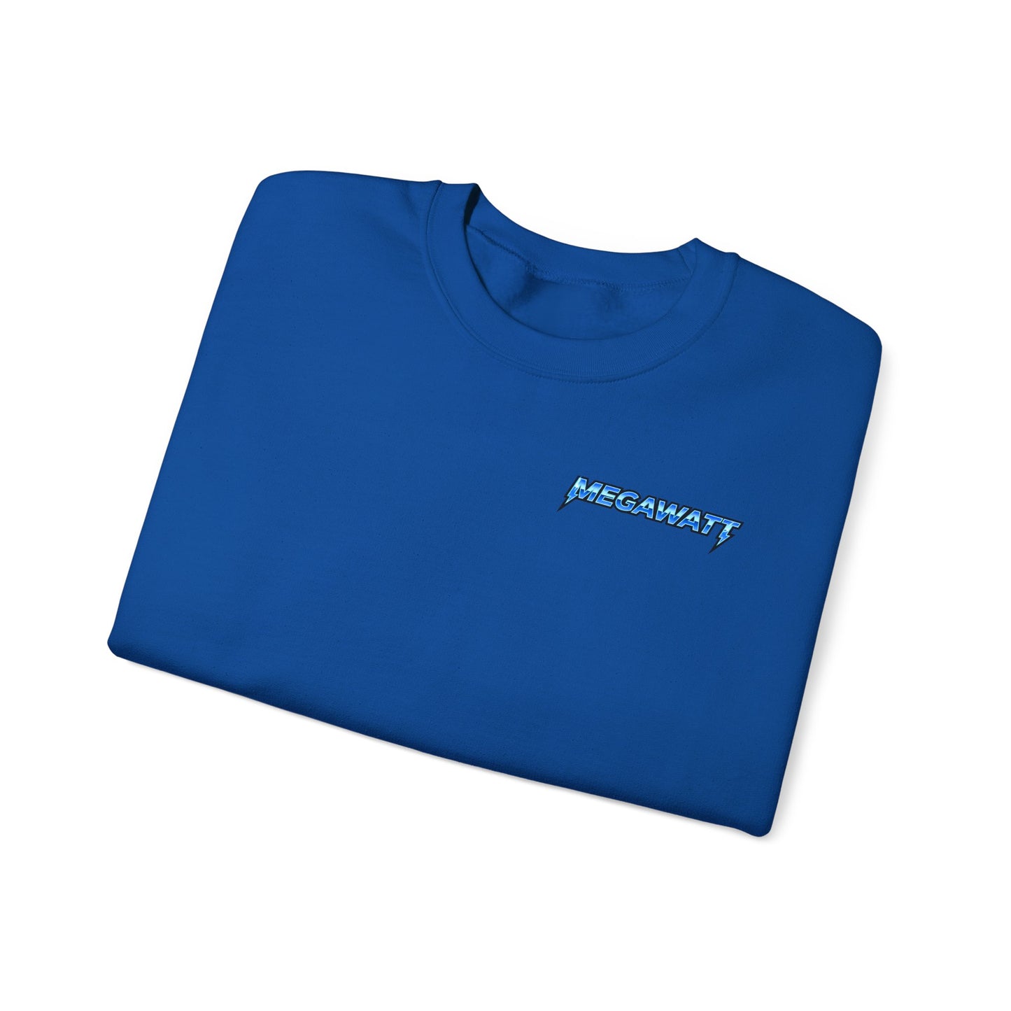 Megawatt EV RV Crewneck Sweatshirt — Electric Motorhome Graphic