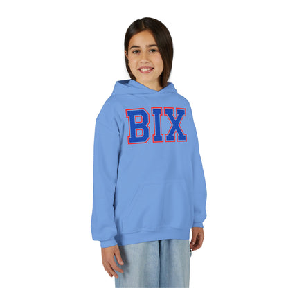 Bixby Spartan BIX Youth Gildan Hoodie