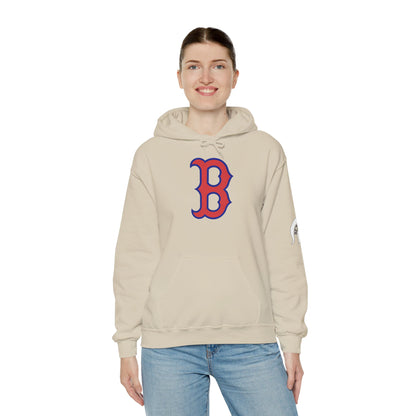 Bixby Spartans 'B' Logo With Sleeve Spartan Hoodie