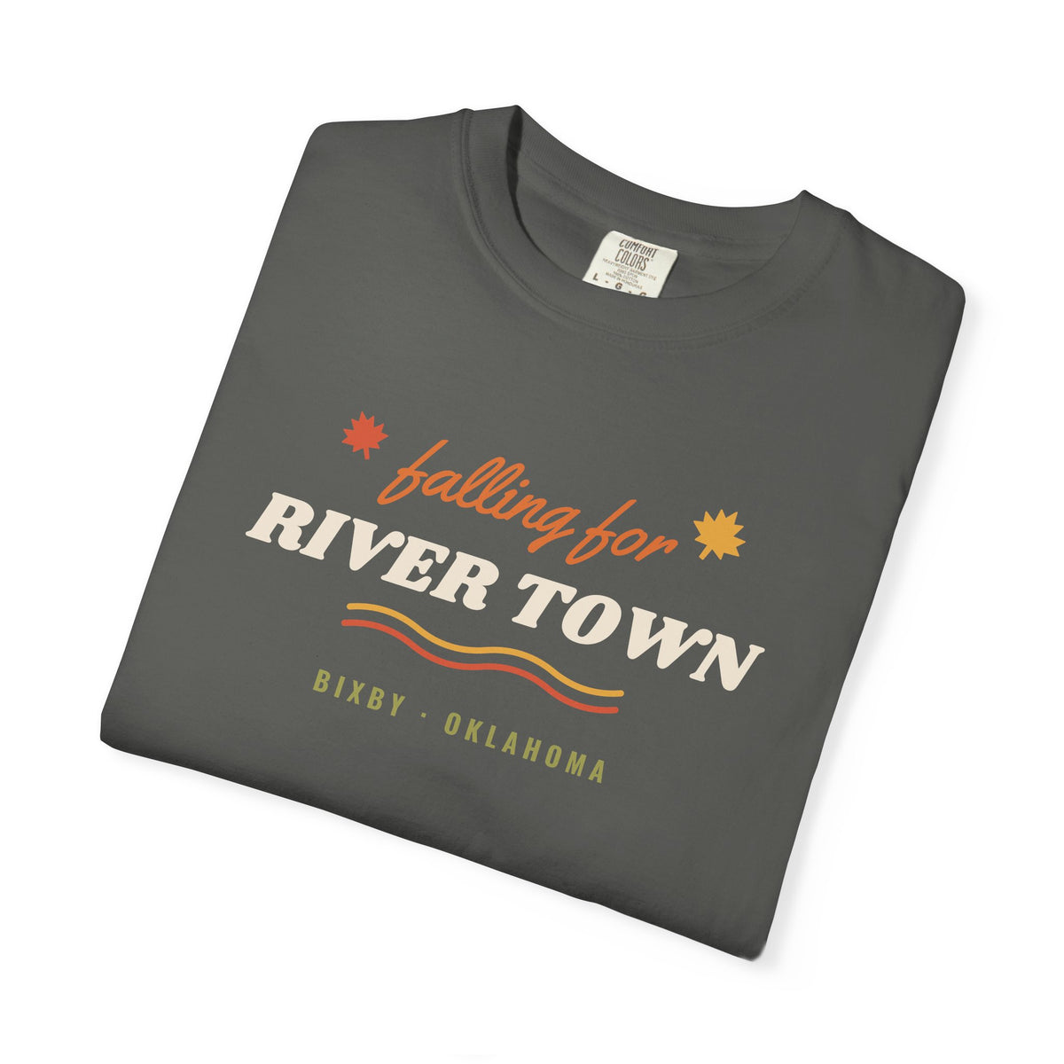 Falling for River Town Comfort Colors Tee
