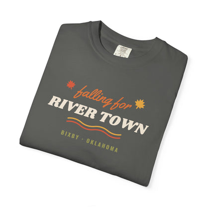Falling for River Town Comfort Colors Tee
