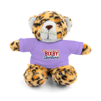 Bixby Oklahoma Spartan Stuffed Animal Logo