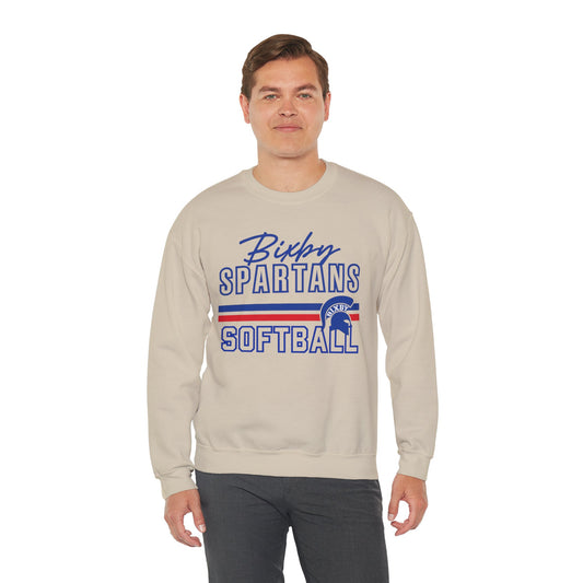 Bixby Spartans Softball Gildan Sweatshirt