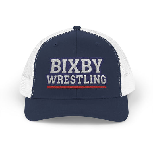 Bixby Wrestling Trucker Snapback