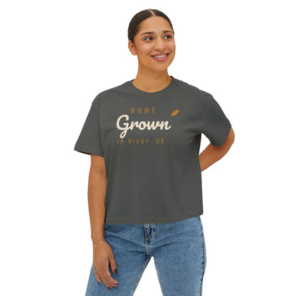 Home Grown in Bixby Boxy Comfort Colors Tee