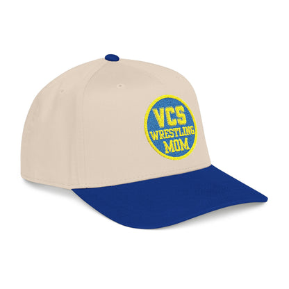 Wrestling Mom Baseball Cap – "VCS Wrestling Mom" Embroidered Mid-Profile Hat