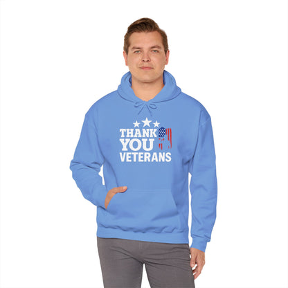 Thank You Veterans Gildan Hoodie