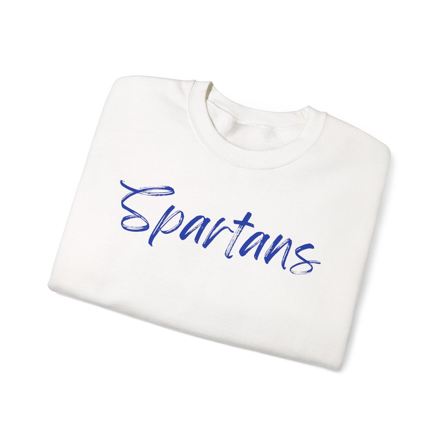 Spartans Sleeve Logo and Print Gildan Sweatshirt