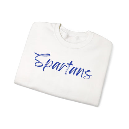 Spartans Sleeve Logo and Print Gildan Sweatshirt