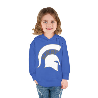 Bixby Spartans White Logo Toddler Rabbit Skins Hoodie
