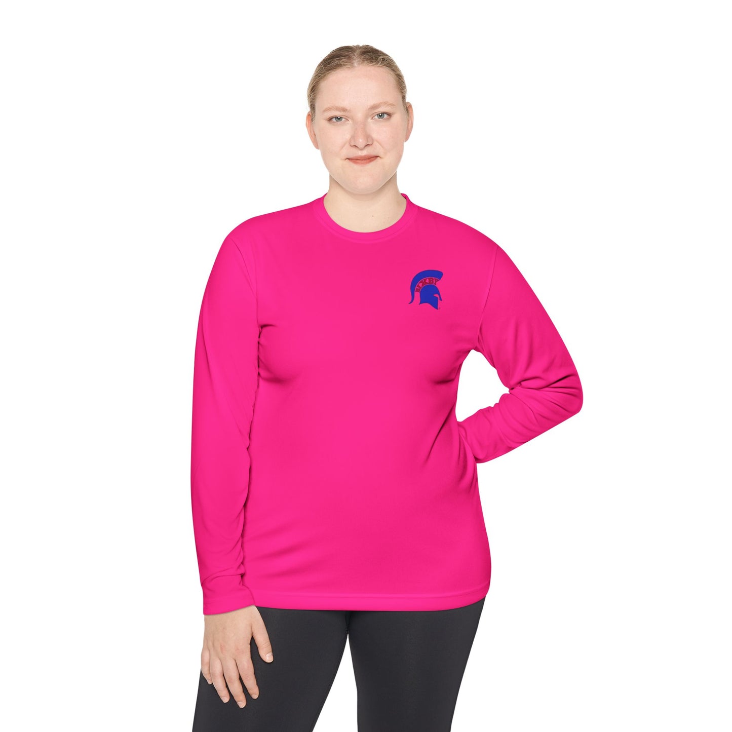 Spartan Blue Logo Long-Sleeve Sport-Tek Pullover