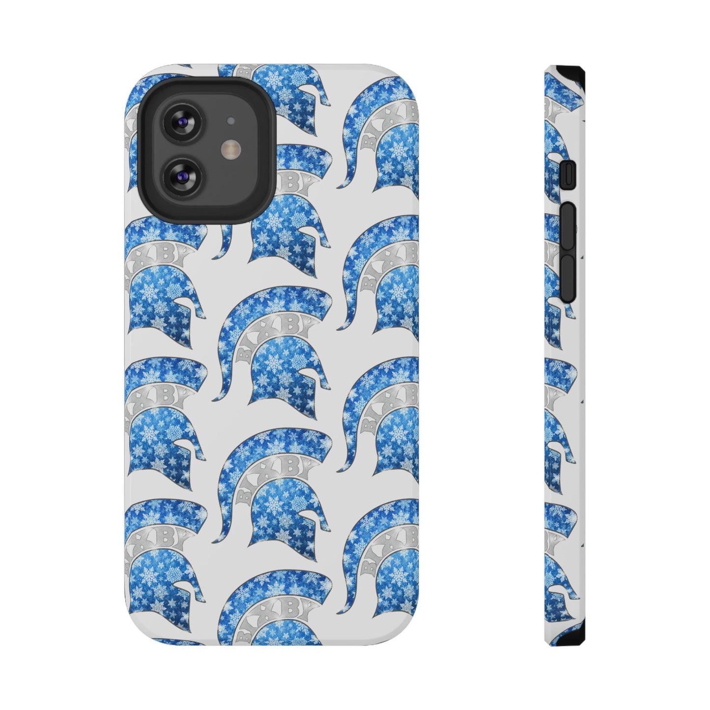 Bixby Spartan Winterfrost Logo Impact Resistant iPhone Case