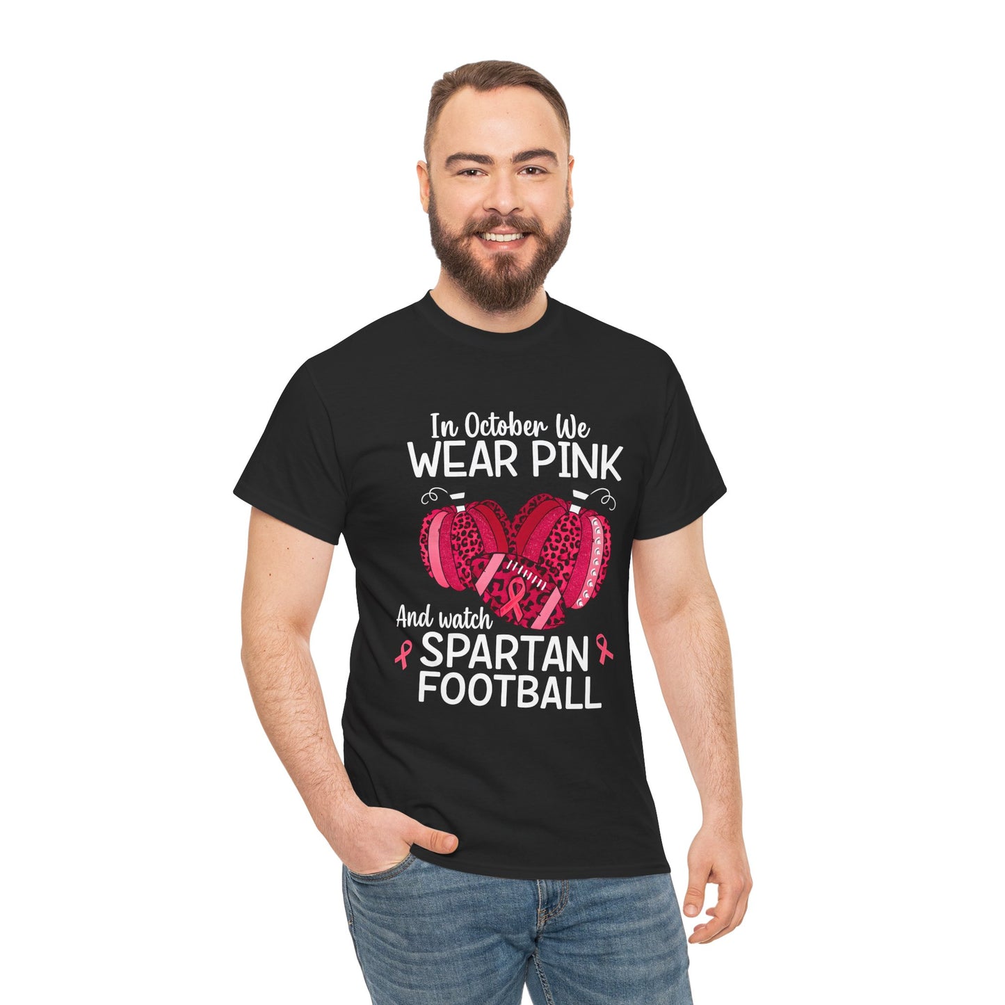 Wear Pink October Breast Cancer Awareness Gildan Tee