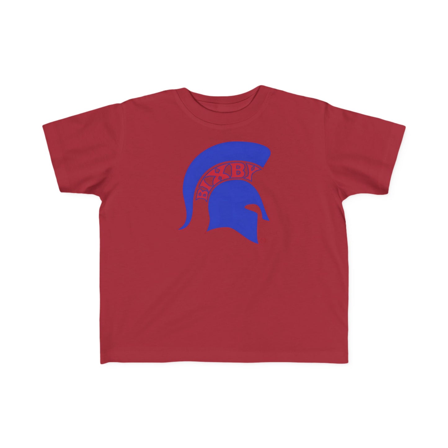 Spartan Blue Logo Rabbit Skins Toddler Tee
