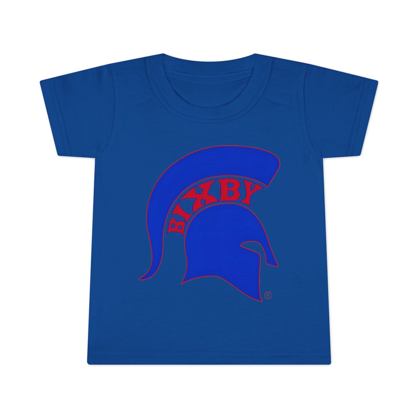 Spartan Blue Logo Toddler Gildan Tee