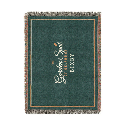 Garden Spot of Oklahoma Woven Throw Blanket