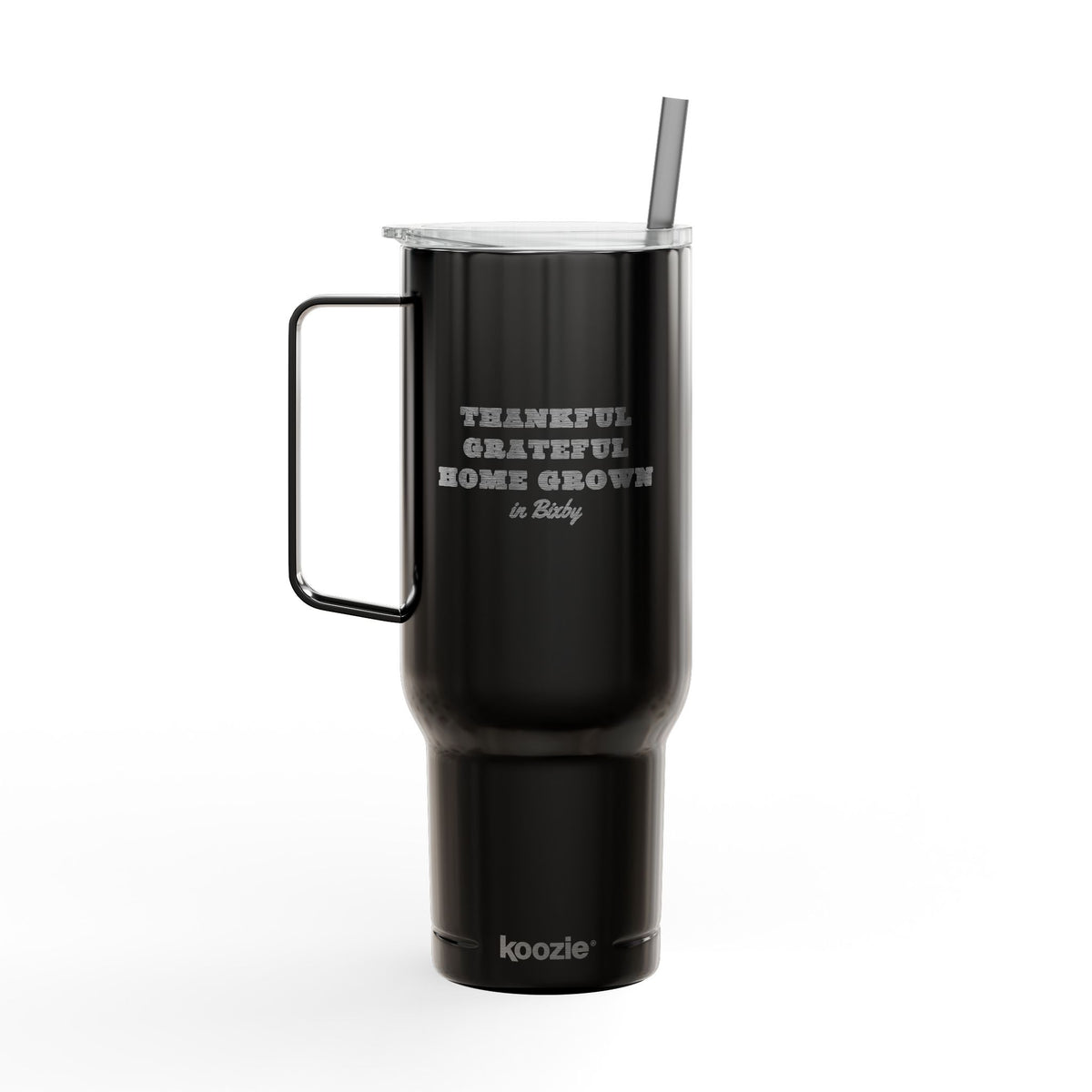 Thankful Grateful Home Grown Engraved Tumbler