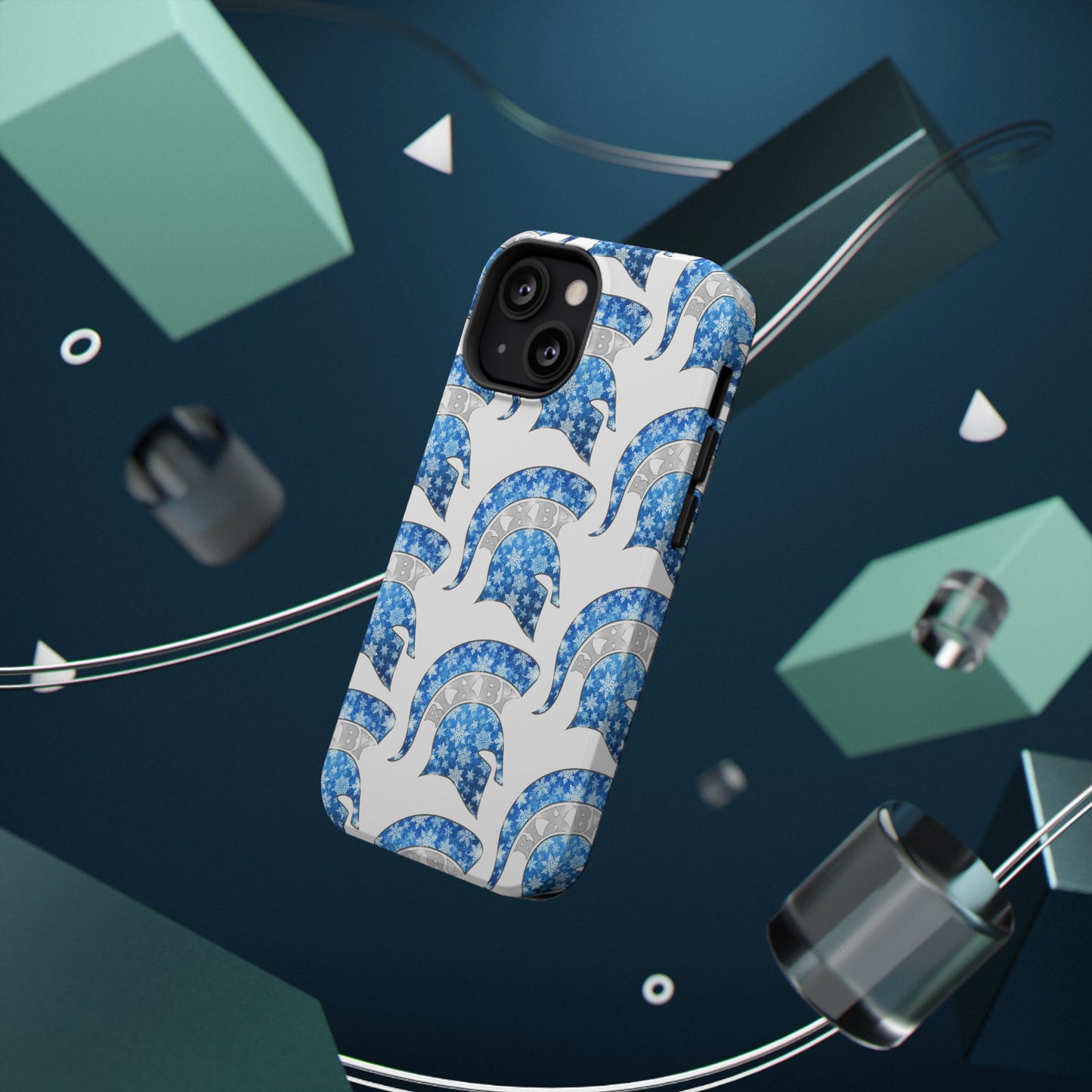 Bixby Spartan Winterfrost Logo Impact Resistant iPhone Case