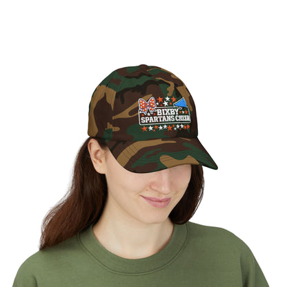 Bixby Spartans Cheer Embroidered Classic Ballcap