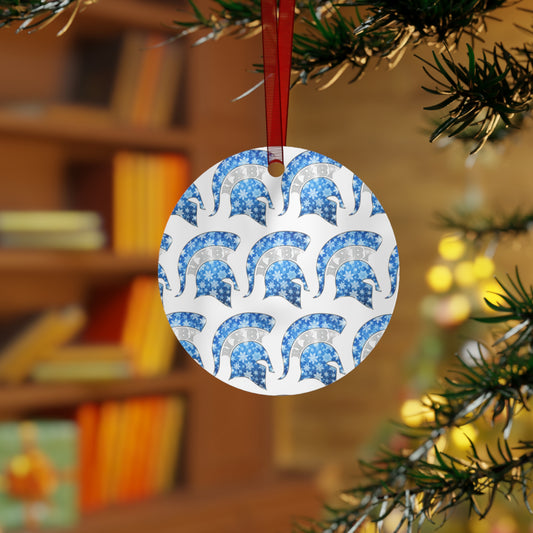 Spartan Winterfrost Metallic Christmas Tree Ornament