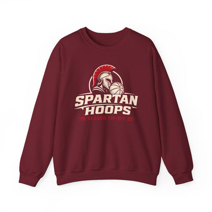 Bixby Spartans Hoops - Season Tip-Off Basketball Pullover Sweatshirt