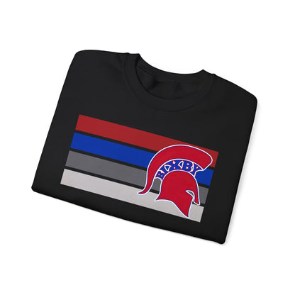 Bixby Spartan Red Logo Gildan Sweatshirt