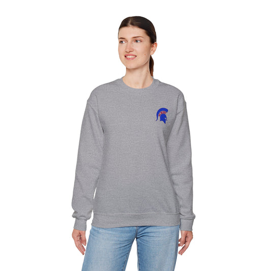 Spartan Blue Logo Gildan Sweatshirt