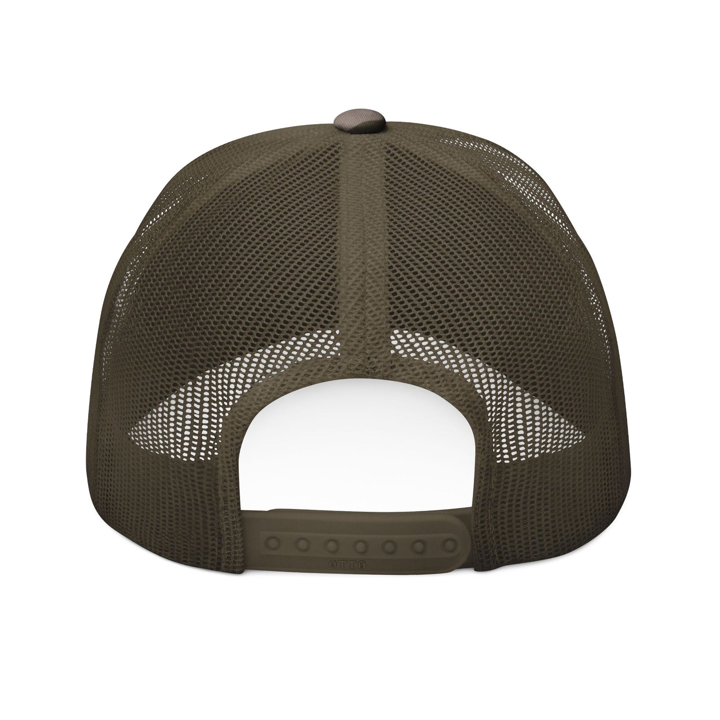 Spartan Military Appreciation Embroidered Camouflage Trucker Hat