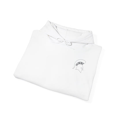 Bixby Spartans OK White Spartan Logo Hoodie