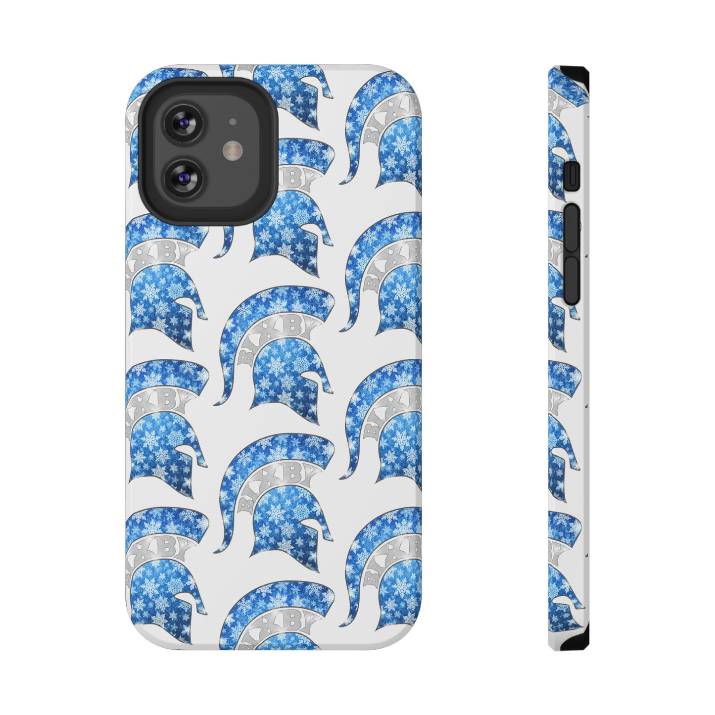 Bixby Spartan Winterfrost Logo Impact Resistant iPhone Case