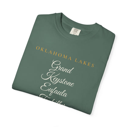 Oklahoma Lakes Tee | Comfort Colors