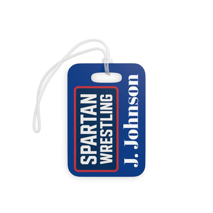 Personalized Spartan Luggage Tag