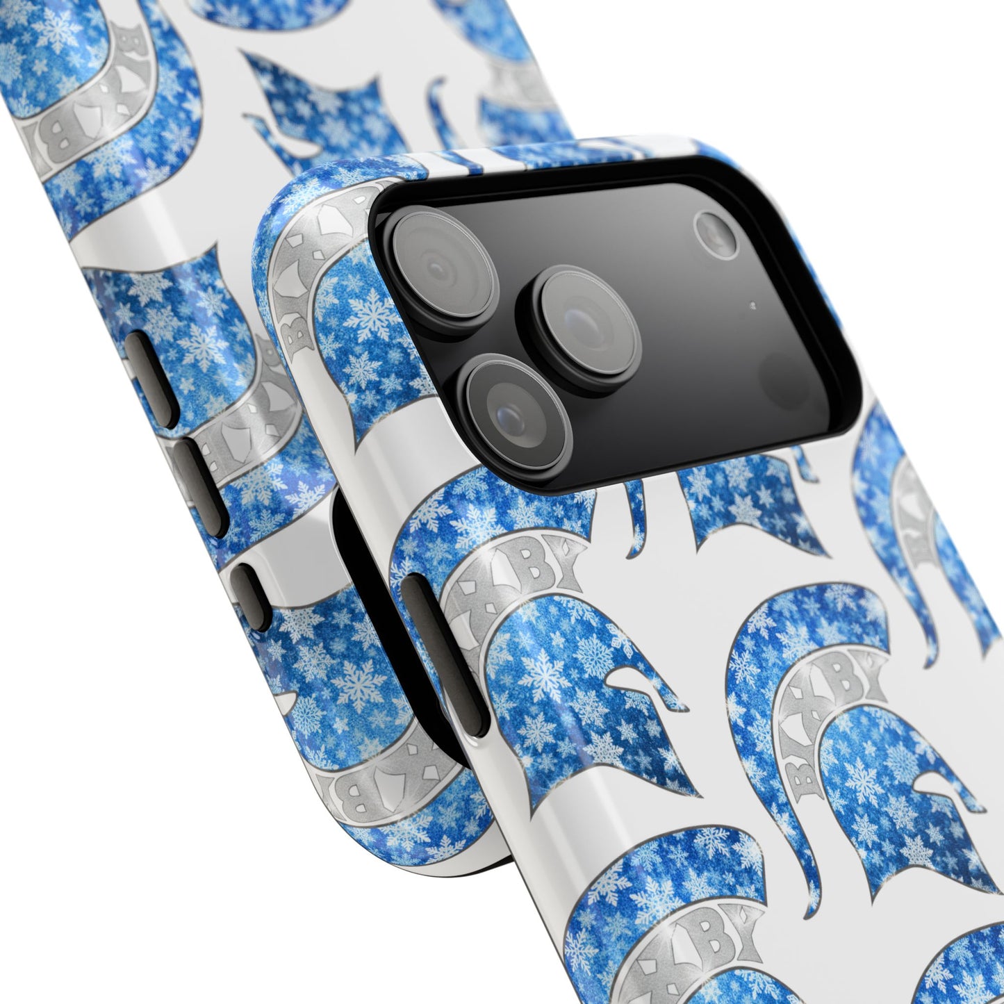 Bixby Spartan Winterfrost Logo Impact Resistant iPhone Case