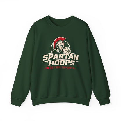 Bixby Spartans Hoops - Season Tip-Off Basketball Pullover Sweatshirt