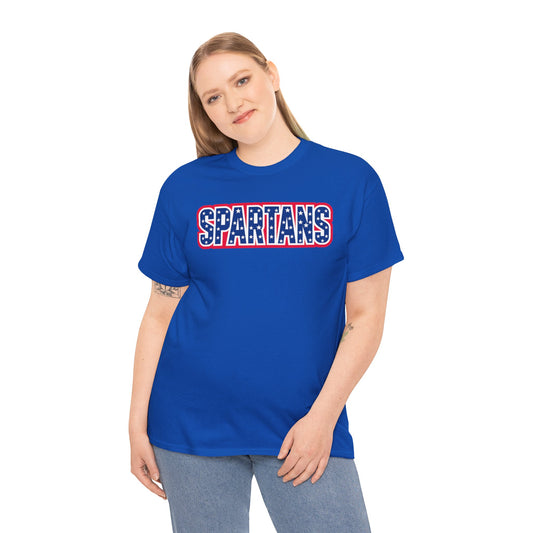 Spartans Patriotic Gildan Tee