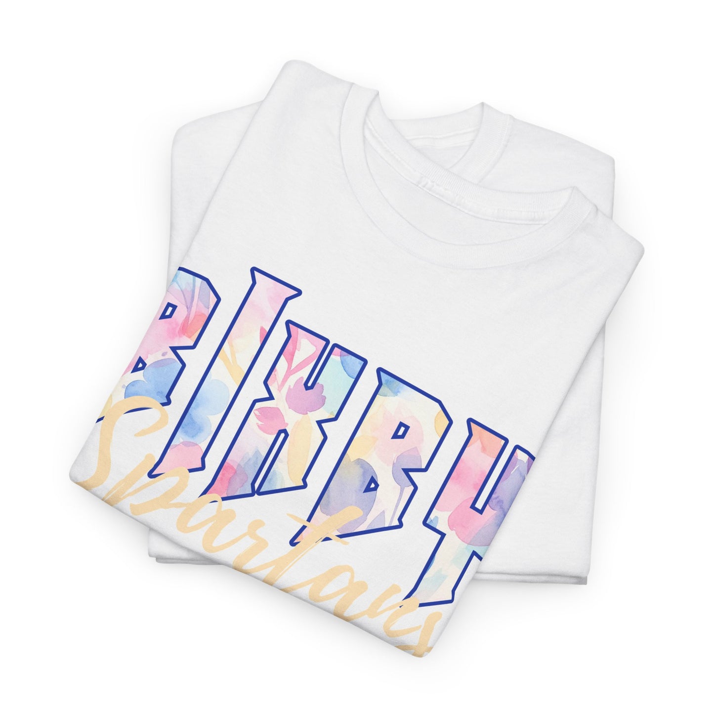 Bixby Spartans Retro Pastel Floral Print School Spirit