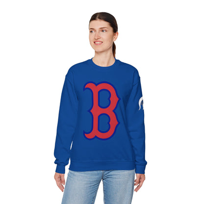 Vintage "B" Sweatshirt with Spartan Sleeve Logo