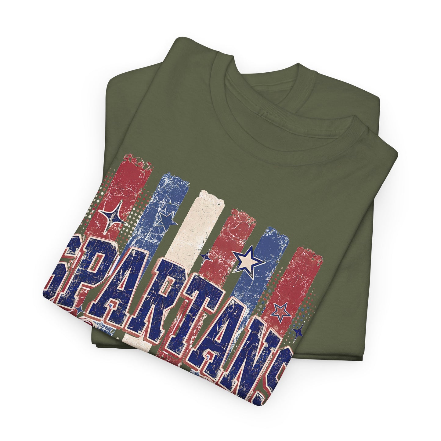 Spartans Bixby Patriotic Tee