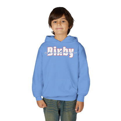 Bixby Spartans Cursive Gildan Hoodie