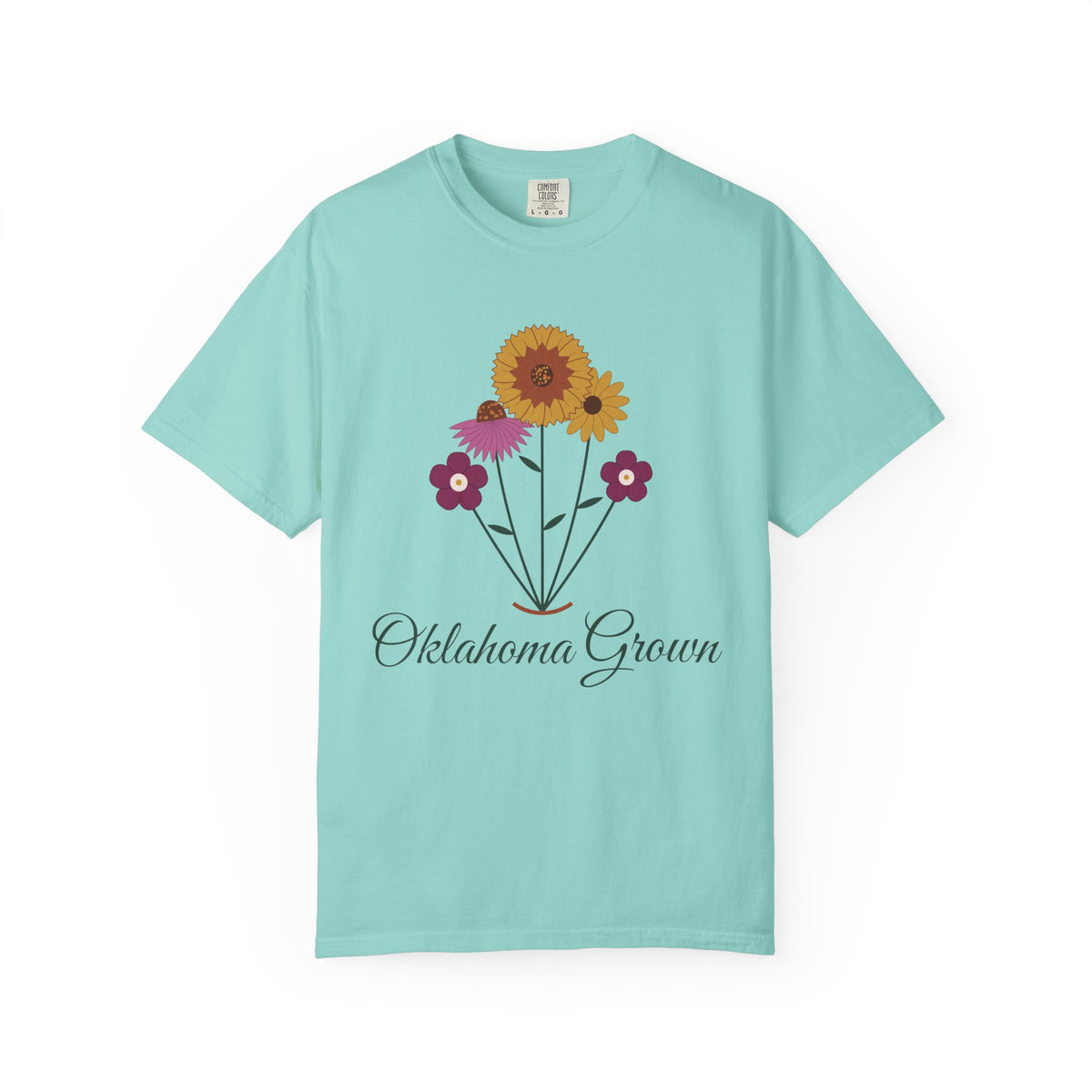 Oklahoma Grown Wildflower Tee | Comfort Colors