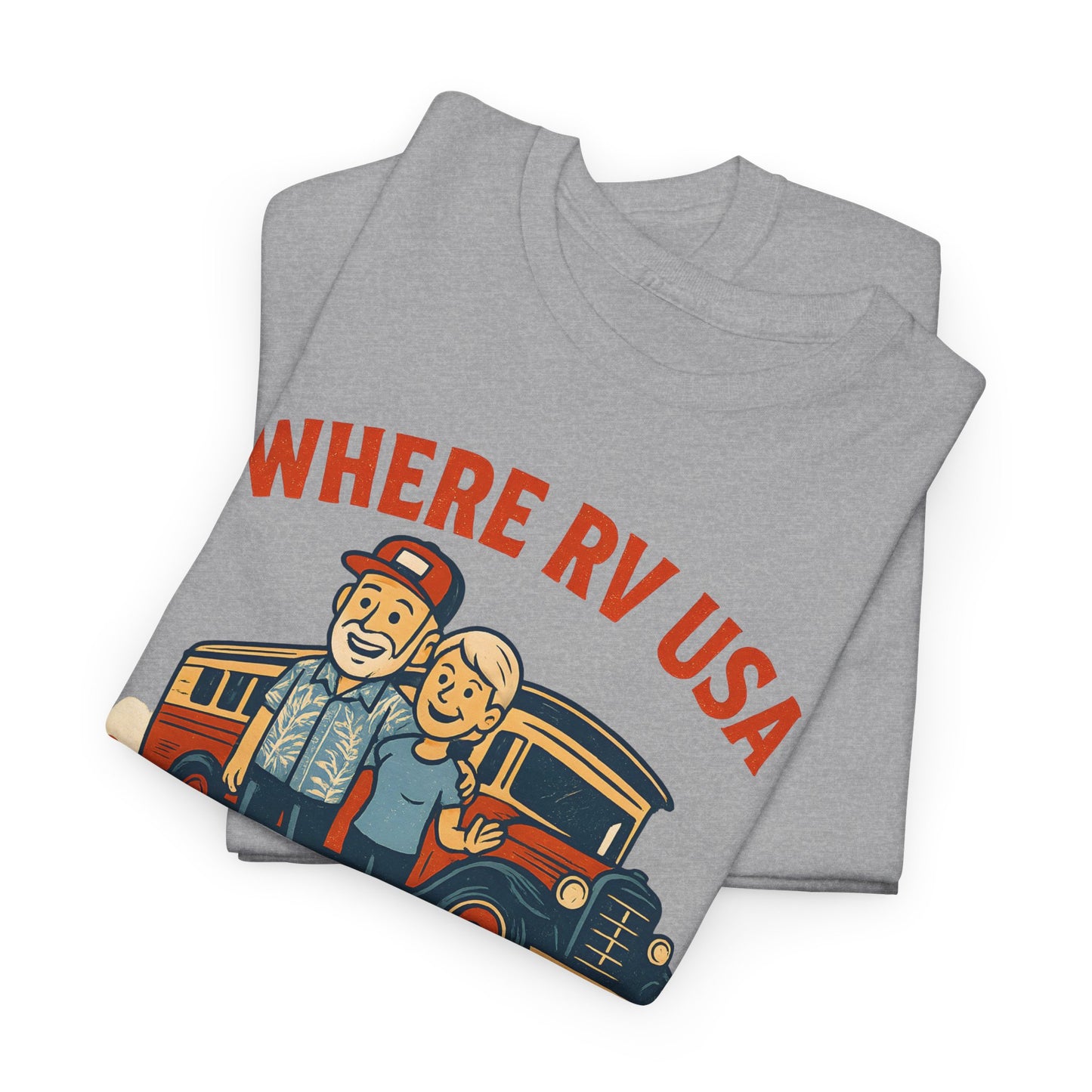 Where RV USA Rolling Through History Limited Edition Tee