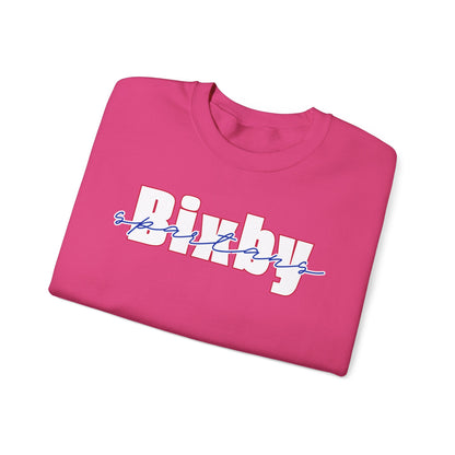 Bixby Spartans Cursive Gildan Sweatshirt